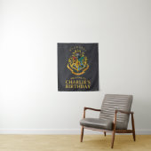 Harry Potter Hogwarts Crest Birthday Wandkleed (In situ)