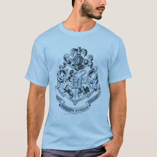 Harry Potter  Hogwarts Crest - blauw T-shirt
