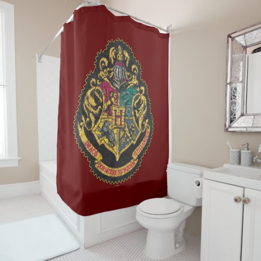 Harry Potter | Hogwarts Crest Douchegordijn (In situ)