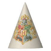 Harry Potter Hogwarts Crest First Birthday Feesthoedjes (Voorkant)