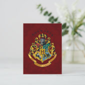 Harry Potter | Hogwarts Crest - Full Briefkaart (Staand voorkant)