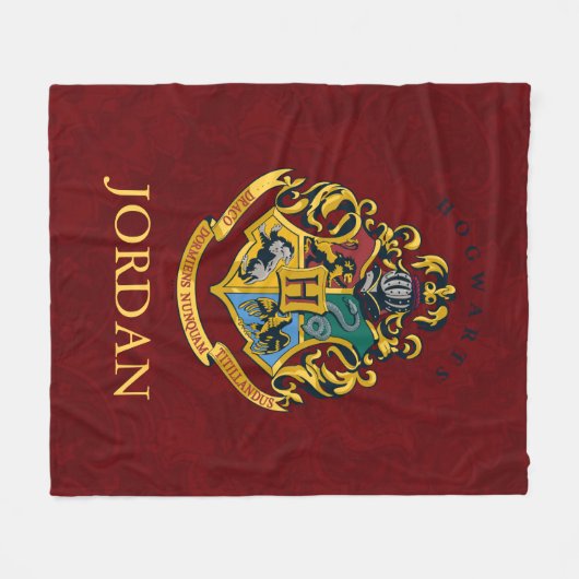 Harry Potter | Hogwarts Crest - Full Fleece Deken (Voorkant (Horizontaal))