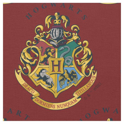 Harry Potter | Hogwarts Crest - Full Stof (Close Up)