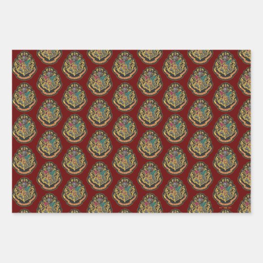 Harry Potter | Hogwarts Crest Inpakpapier Vel (Voorkant 3)