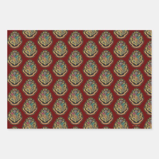 Harry Potter | Hogwarts Crest Inpakpapier Vel (Voorkant 2)