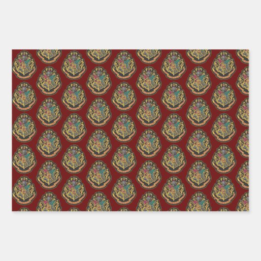 Harry Potter | Hogwarts Crest Inpakpapier Vel (Voorkant)