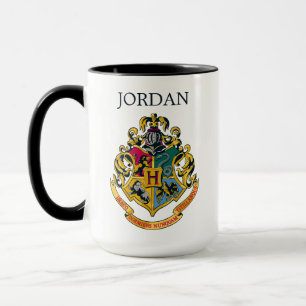 Harry Potter   Hogwarts Crest   Jouw namen toevoeg Mok