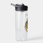 Harry Potter | Hogwarts Crest | Jouw namen toevoeg Waterfles (Rechts)