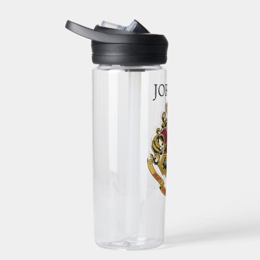 Harry Potter | Hogwarts Crest | Jouw namen toevoeg Waterfles (Rechts)