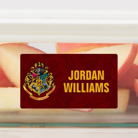 Harry Potter | Hogwarts Crest Labels (Aangebracht)