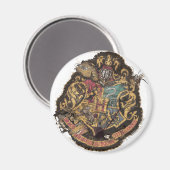 Harry Potter |  Hogwarts Crest Magneet (Voorkant / Achterkant)