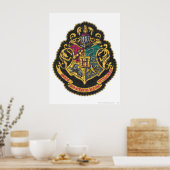 Harry Potter | Hogwarts Crest Poster (Keuken)