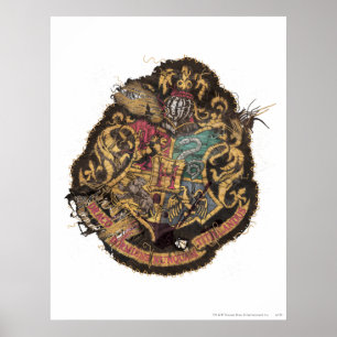 Harry Potter Hogwarts Crest Poster