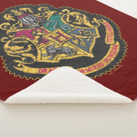 Harry Potter | Hogwarts Crest Sherpa Deken (3/4)