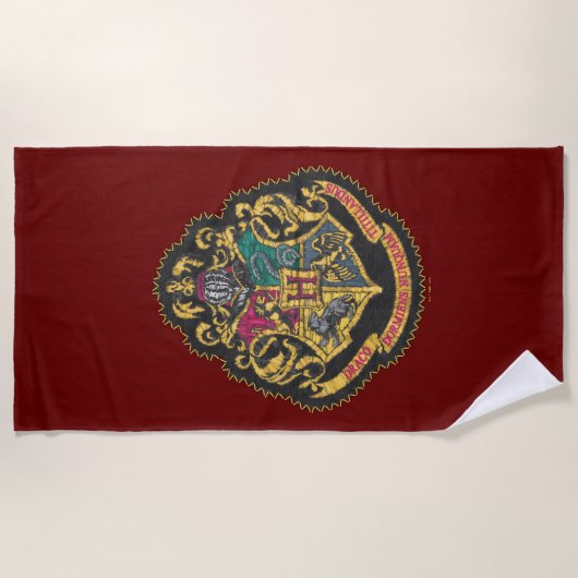 Harry Potter | Hogwarts Crest Strandlaken (Voorkant)