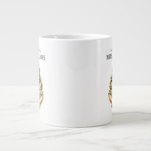 Harry Potter | Hogwarts Crest Teacher personaliser Grote Koffiekop (Voorkant)
