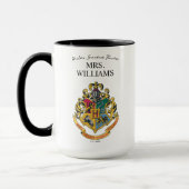 Harry Potter | Hogwarts Crest Teacher personaliser Mok (Links)