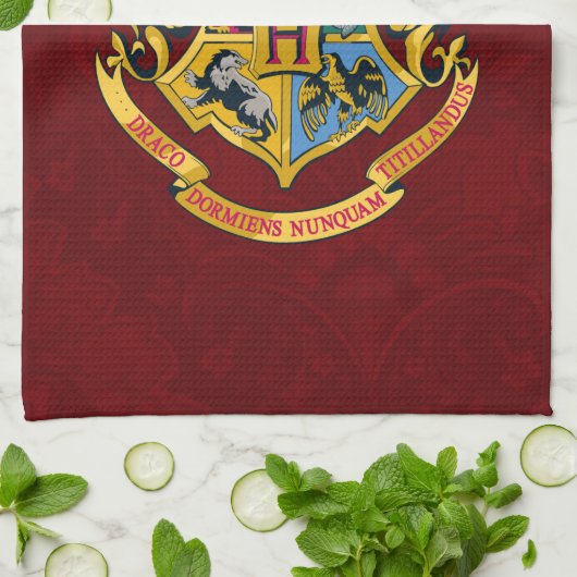 Harry Potter | Hogwarts Crest - Volledig Theedoek (Gevouwen)