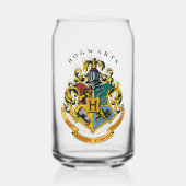 Harry Potter | Hogwarts Crest - Volledige kleur Blikvorm Glas (Voorkant)