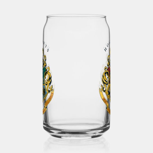 Harry Potter | Hogwarts Crest - Volledige kleur Blikvorm Glas (Links)