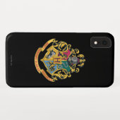 Harry Potter | Hogwarts Crest - Volledige kleur Case-Mate iPhone Case (Achterkant (horizontaal))
