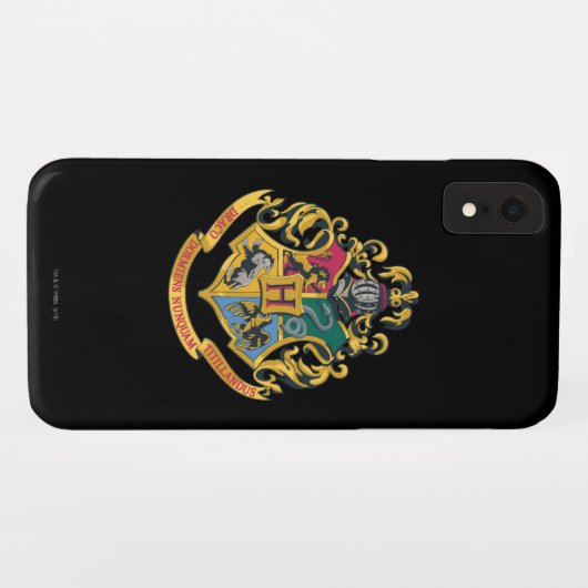 Harry Potter | Hogwarts Crest - Volledige kleur Case-Mate iPhone Case (Achterkant (horizontaal))