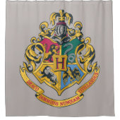 Harry Potter | Hogwarts Crest - Volledige kleur Douchegordijn (Voorkant)