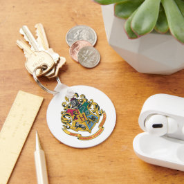 Harry Potter | Hogwarts Crest - Volledige kleur Sleutelhanger