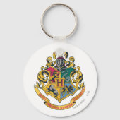 Harry Potter | Hogwarts Crest - Volledige kleur Sleutelhanger (Achterkant)