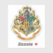 Harry Potter | Hogwarts Crest - Volledige kleur Sticker (Vel)