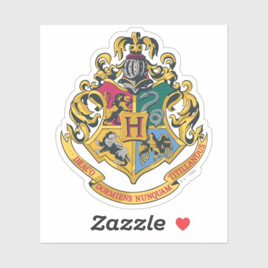 Harry Potter | Hogwarts Crest - Volledige kleur Sticker (Vel)
