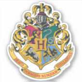 Harry Potter | Hogwarts Crest - Volledige kleur Sticker (Voorkant)