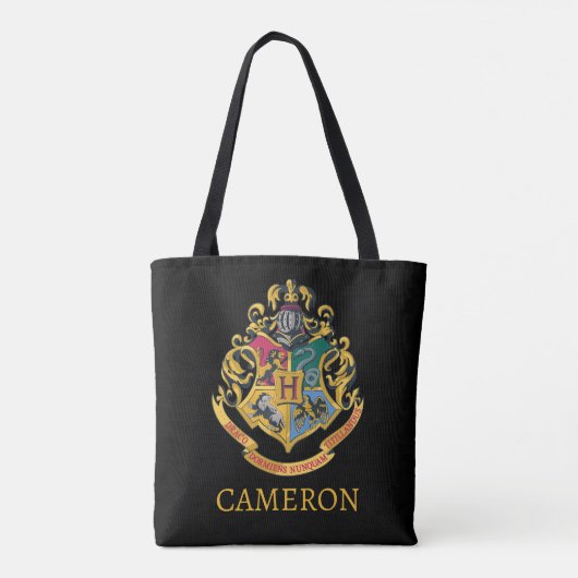 Harry Potter | Hogwarts Crest - Volledige kleur Tote Bag (Achterkant)