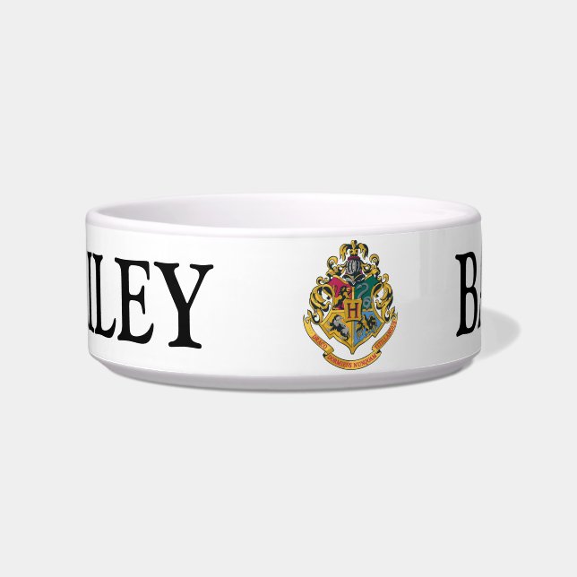 Harry Potter | Hogwarts Crest - Volledige kleur Voerbakje (Voorkant)