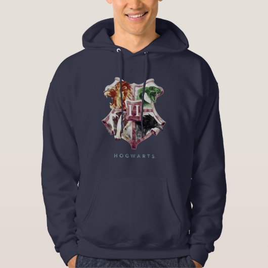 Harry Potter | HOGWARTS™ Crest Watercolor Hoodie (Voorkant)