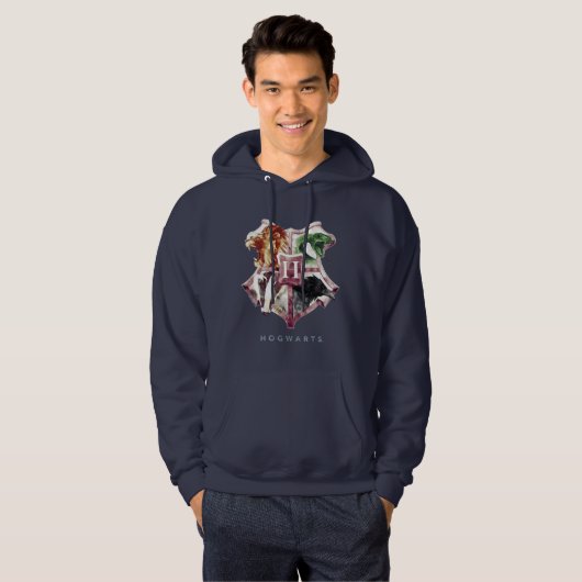 Harry Potter | HOGWARTS™ Crest Watercolor Hoodie (Voorkant volledig)