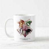 Harry Potter | HOGWARTS™ Crest Watercolor Koffiemok (Links)