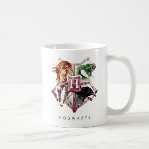 Harry Potter   HOGWARTS™ Crest Watercolor Koffiemok