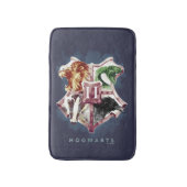 Harry Potter | HOGWARTS™ Crest Waterverf Badmat (Voorkant Verticaal)