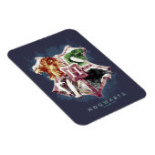 Harry Potter | HOGWARTS™ Crest Waterverf Magneet (Rechterzijde)