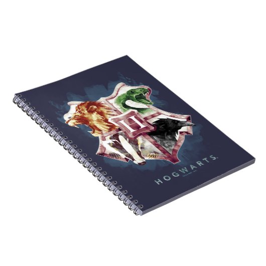 Harry Potter | HOGWARTS™ Crest Waterverf Notitieboek (Rechterzijde)