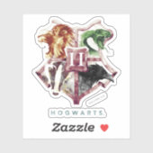 Harry Potter | HOGWARTS™ Crest Waterverf Sticker (Vel)