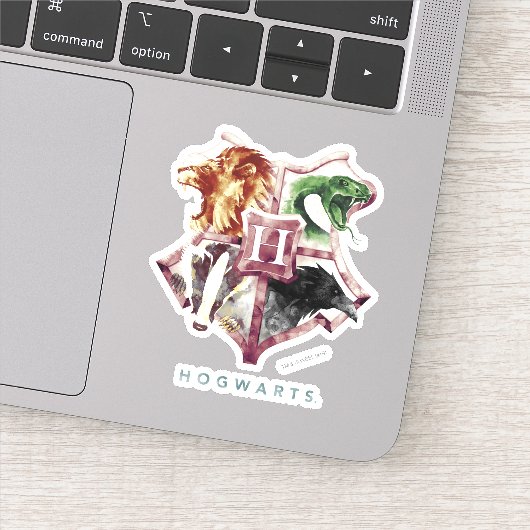 Harry Potter | HOGWARTS™ Crest Waterverf Sticker (Detail)