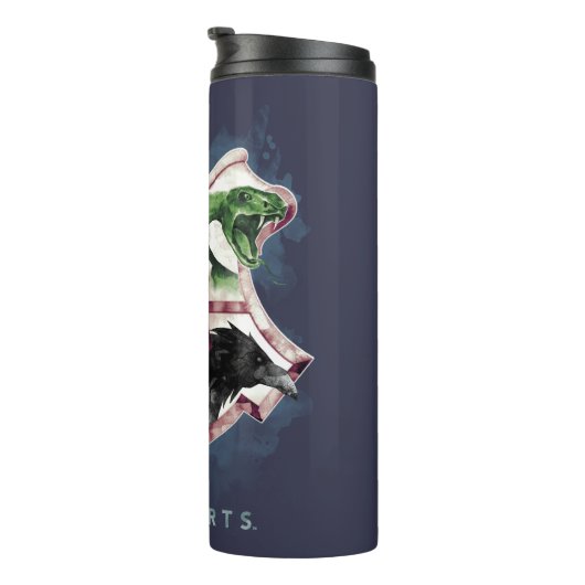 Harry Potter | HOGWARTS™ Crest Waterverf Thermosbeker (Geroteerd rechts)