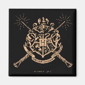 Harry Potter | Hogwarts Crossed Wands Crest Magneet (Voorkant)