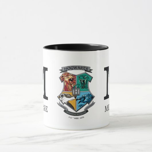 Harry Potter | HOGWARTS™ Crosshatched Emblem Mok (Midden)