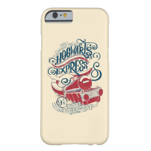 Harry Potter   Hogwarts Express Typografie Barely There iPhone 6 Hoesje
