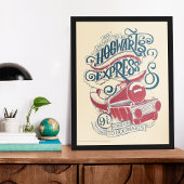 Harry Potter | Hogwarts Express Typografie Poster