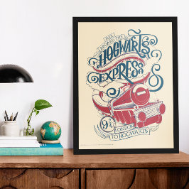 Harry Potter | Hogwarts Express Typografie Poster