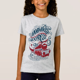 Harry Potter   Hogwarts Express Typografie T-shirt